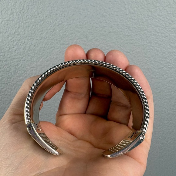 Brighton Leopard Print Crystal Wide Cuff Bracelet with Hinged Closure - Picture 8 of 15